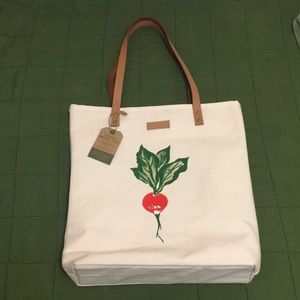 Smith & Hawken Canvas Radish Market Tote